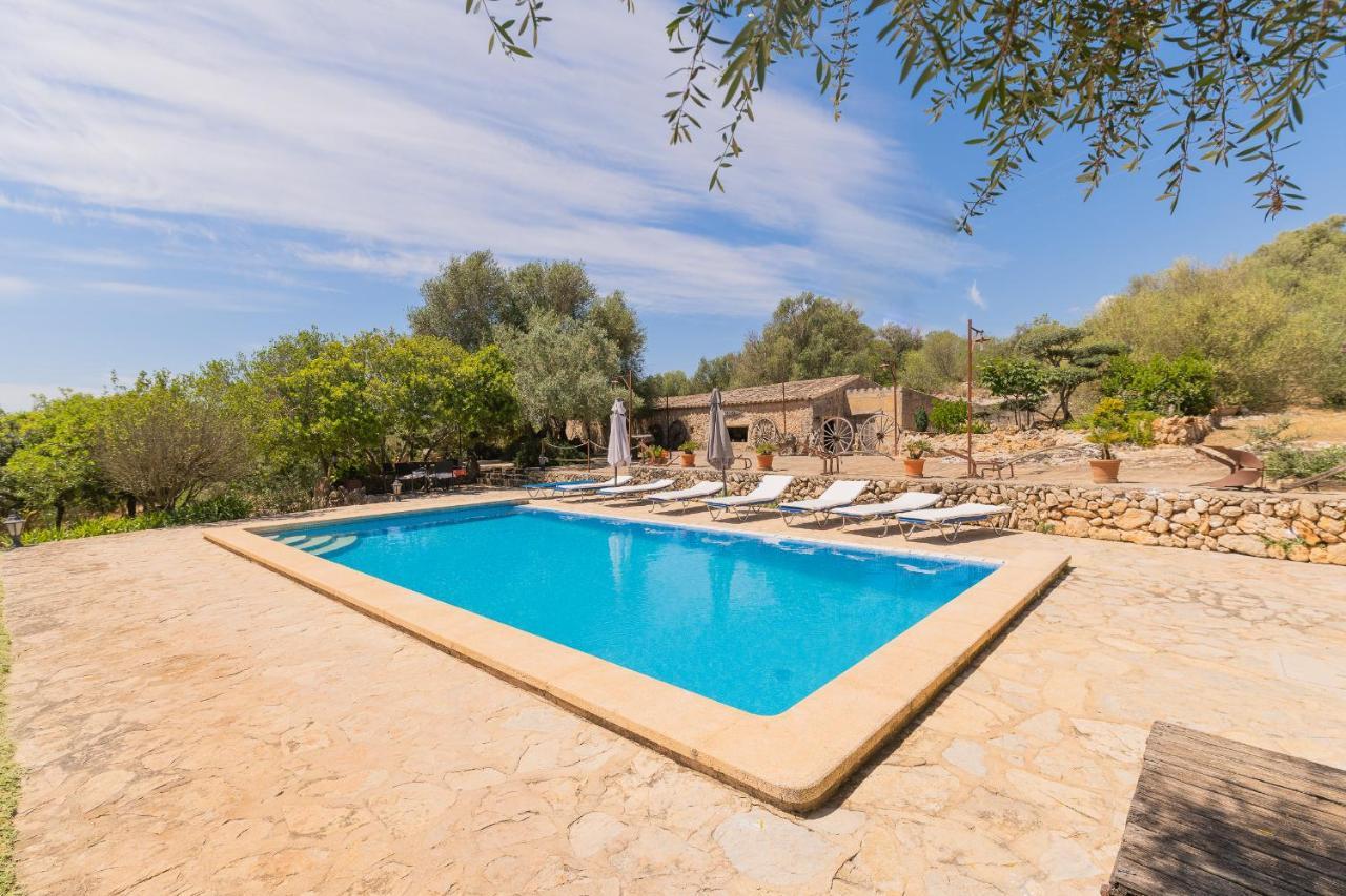 Murtera- Traditional Country Manor House For 9 People 5 Bedrooms And 4 Bathrooms Near Sant Llorenc Manacor Kültér fotó