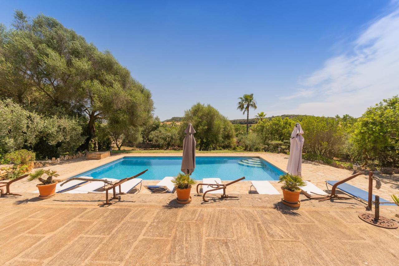 Murtera- Traditional Country Manor House For 9 People 5 Bedrooms And 4 Bathrooms Near Sant Llorenc Manacor Kültér fotó